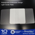 Placa de guía de luz PMMA PS LGP para la luz del panel LED